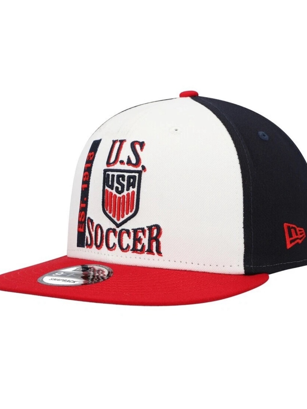 Team USA Soccer USMNT New Era 9FIFTY Retro Adjustable Snapback World Cup Hat Cap